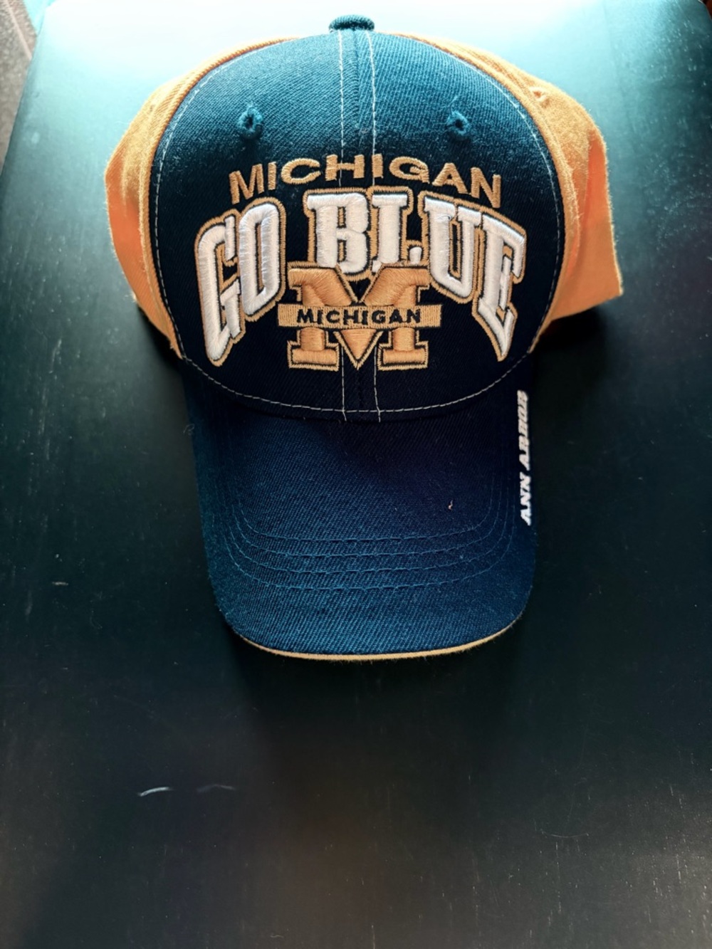 Michigan 'Go Blue' Embroidered Baseball Cap